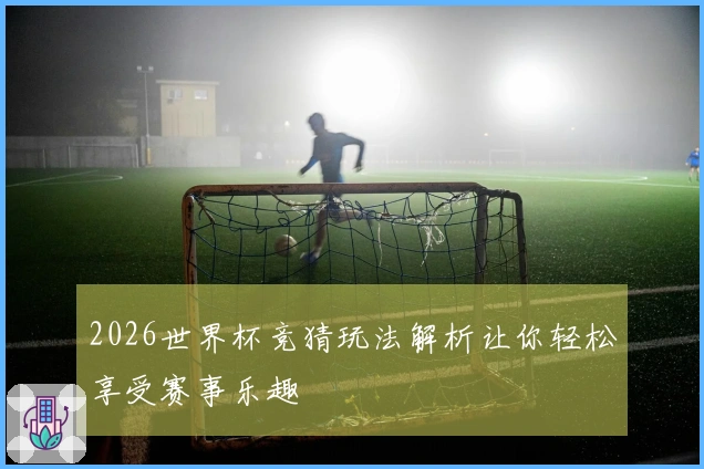 2026世界杯竞猜玩法解析让你轻松享受赛事乐趣
