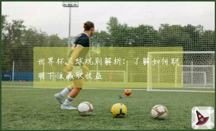 世界杯买球规则解析：了解如何聪明下注赢取收益